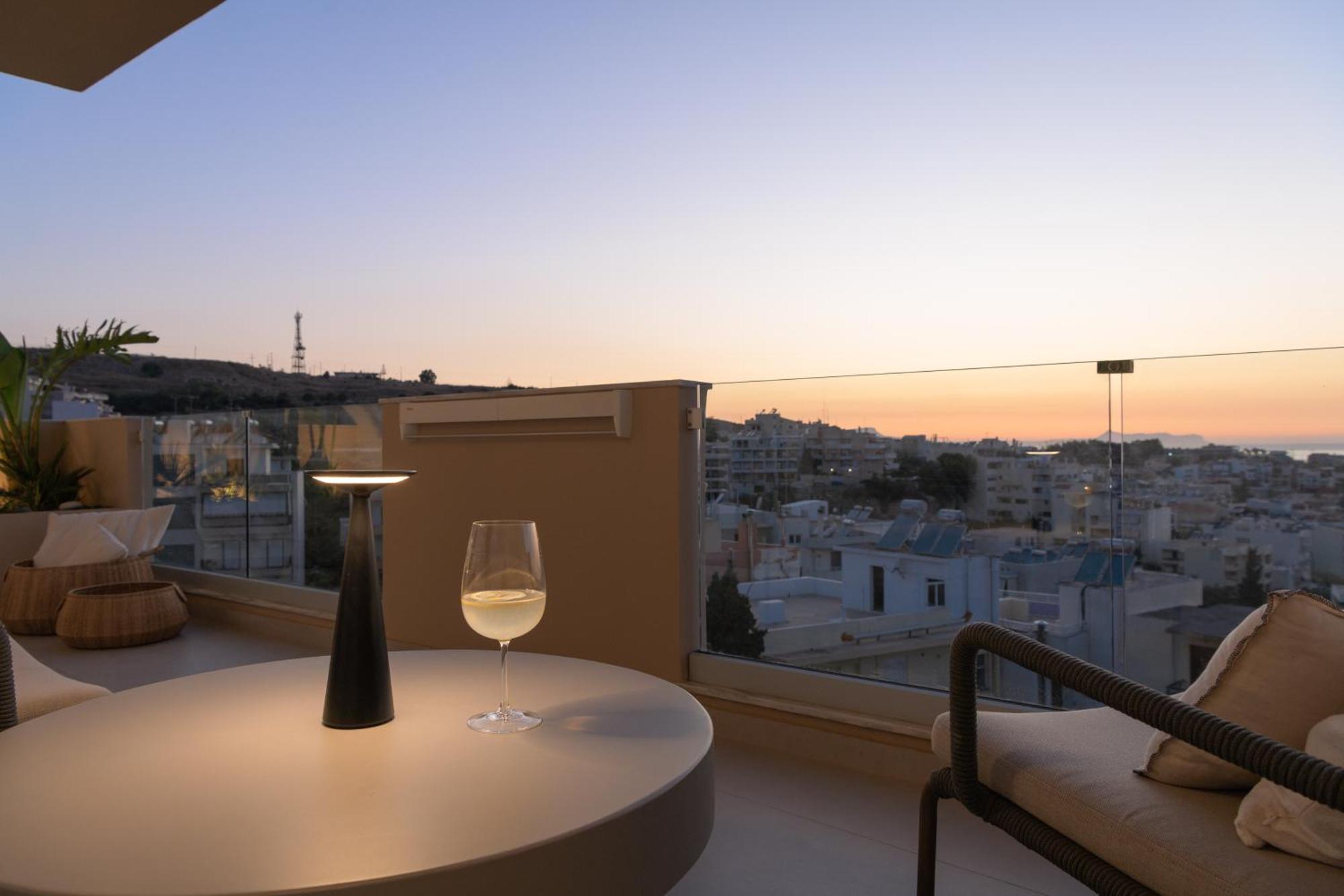 Ikia Mia Sea View Apartment Rethymno  Exterior photo